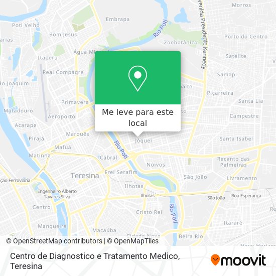 Centro de Diagnostico e Tratamento Medico mapa