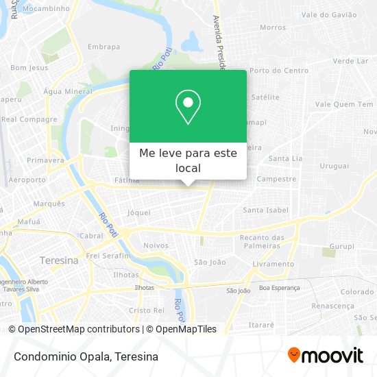 Condominio Opala mapa