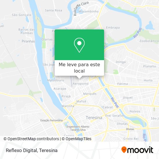 Reflexo Digital mapa