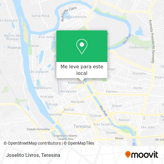 Joselito Livros mapa