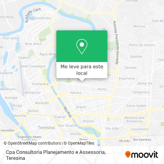 Cpa Consultoria Planejamento e Assessoria mapa