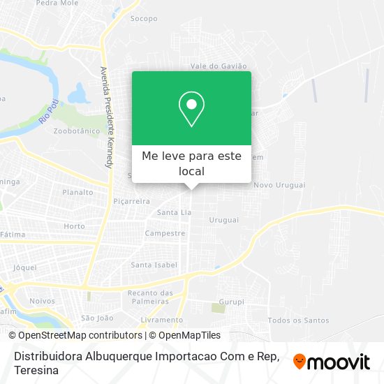 Distribuidora Albuquerque Importacao Com e Rep mapa