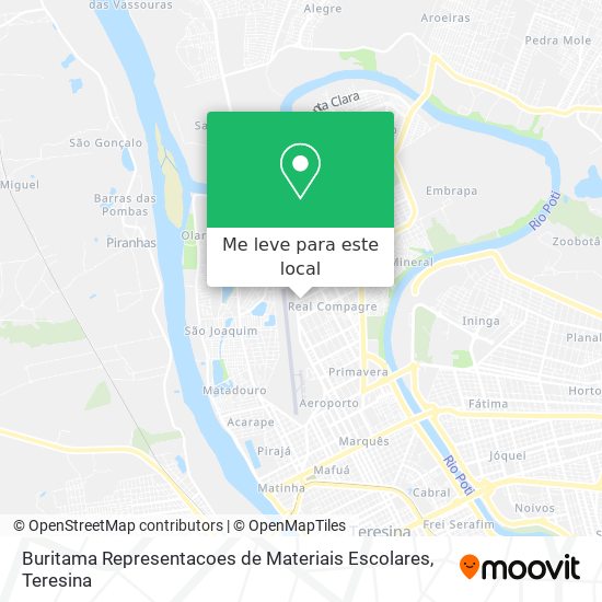 Buritama Representacoes de Materiais Escolares mapa