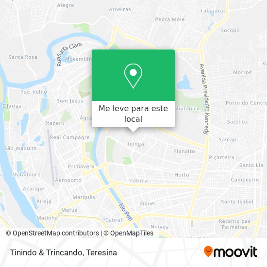 Tinindo & Trincando mapa