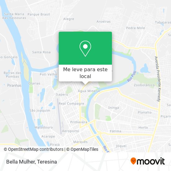 Bella Mulher mapa