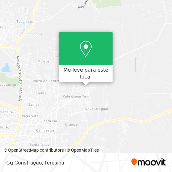 Gg Construção mapa