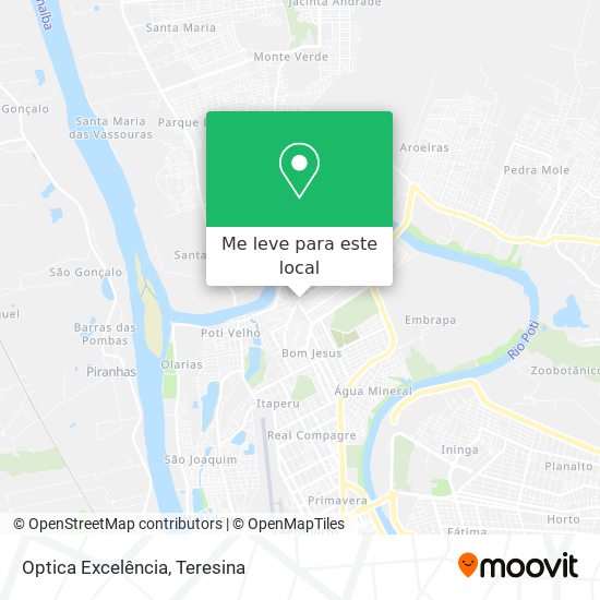 Optica Excelência mapa