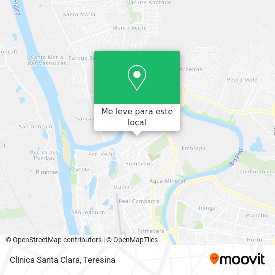Clínica Santa Clara mapa