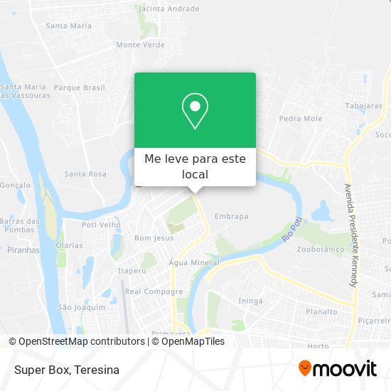 Super Box mapa