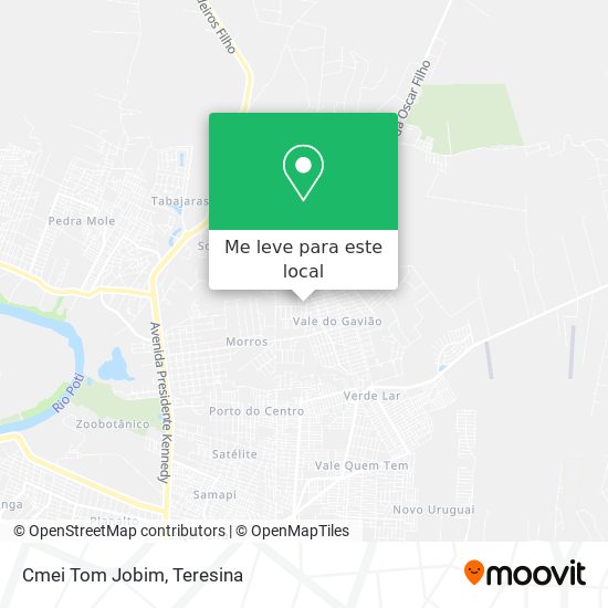 Cmei Tom Jobim mapa