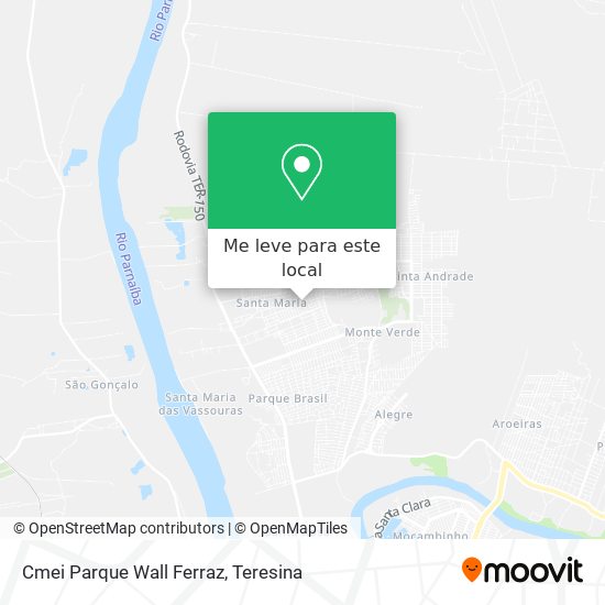 Cmei Parque Wall Ferraz mapa
