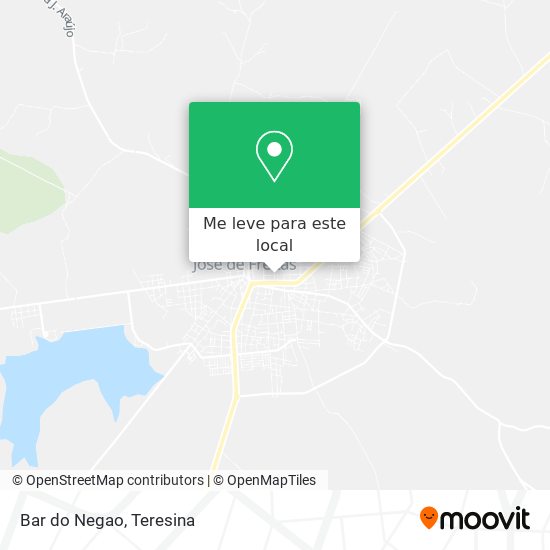 Bar do Negao mapa