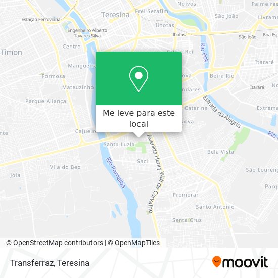 Transferraz mapa