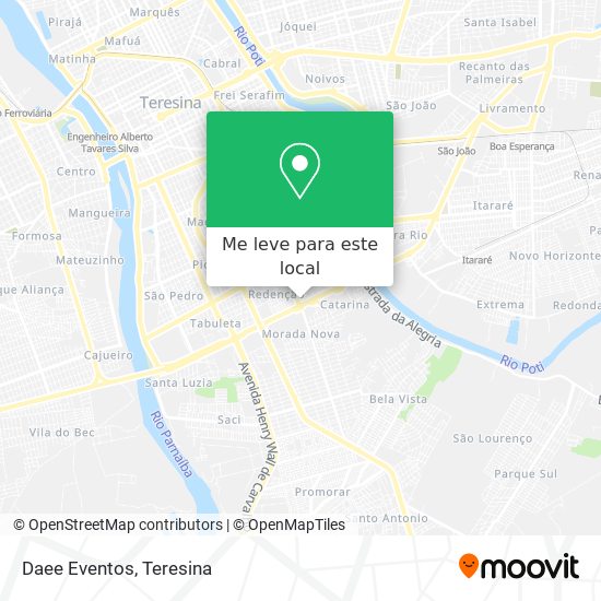 Daee Eventos mapa