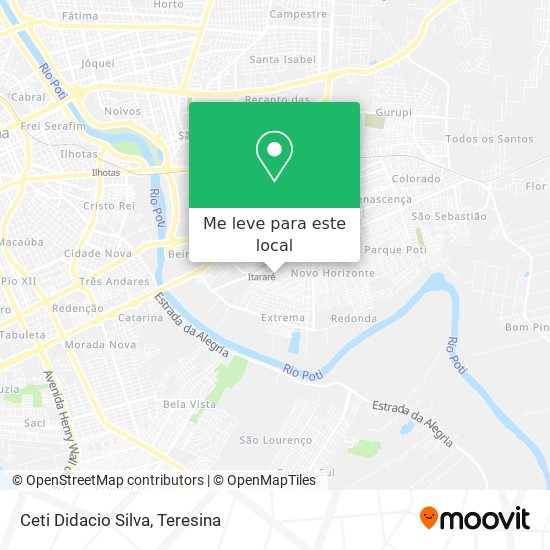 Ceti Didacio Silva mapa
