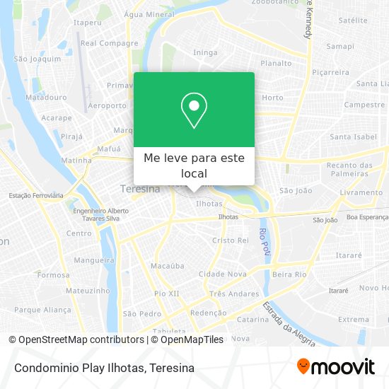 Condominio Play Ilhotas mapa