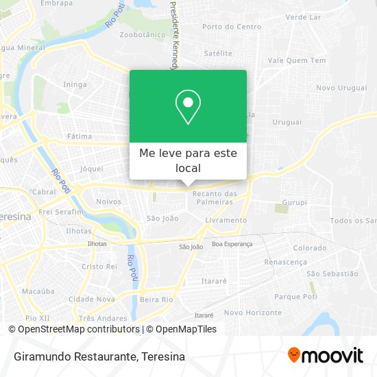 Giramundo Restaurante mapa