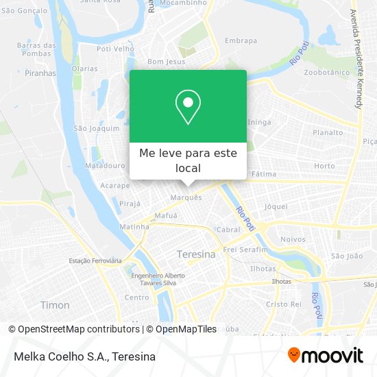 Melka Coelho S.A. mapa