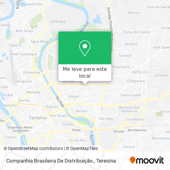 Companhia Brasileira De Distribuição. mapa