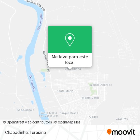 Chapadinha mapa