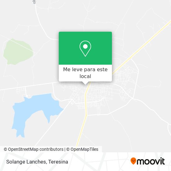 Solange Lanches mapa