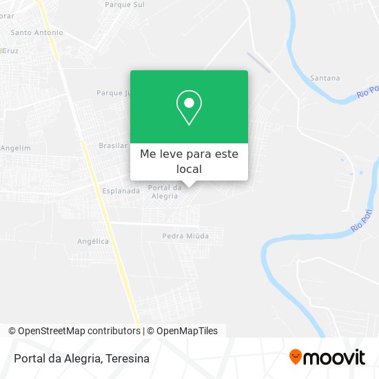 Portal da Alegria mapa