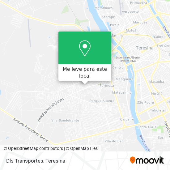 Dls Transportes mapa