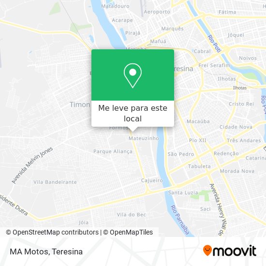 MA Motos mapa