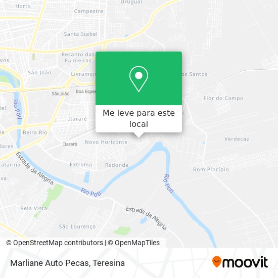 Marliane Auto Pecas mapa