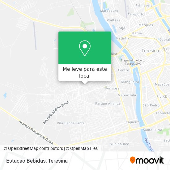 Estacao Bebidas mapa
