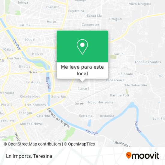 Ln Imports mapa