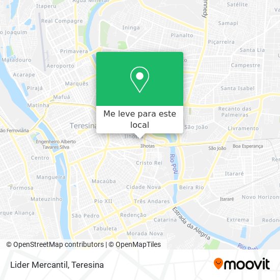 Lider Mercantil mapa