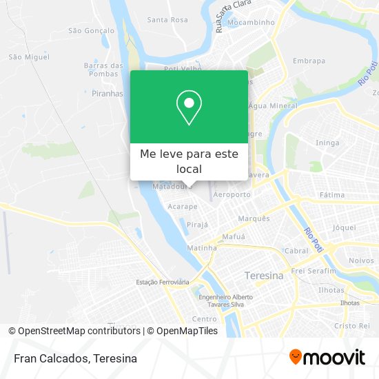 Fran Calcados mapa