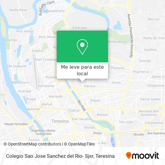 Colegio Sao Jose Sanchez del Rio- Sjsr mapa