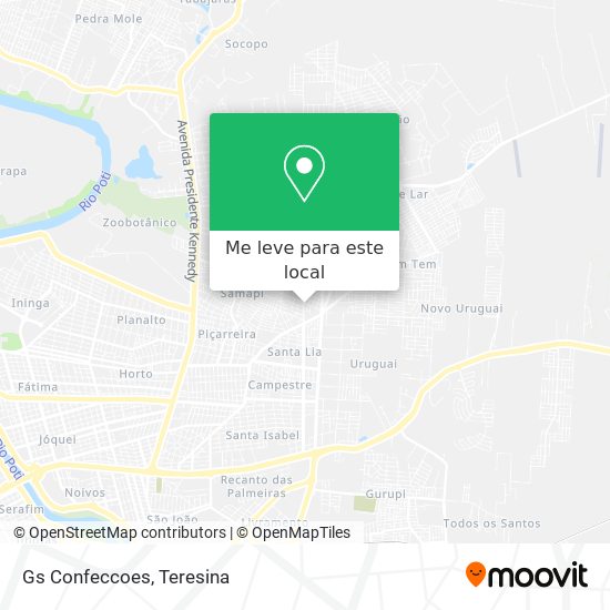 Gs Confeccoes mapa