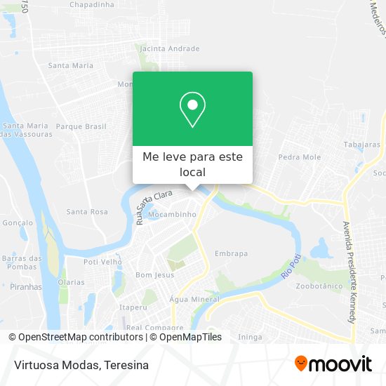 Virtuosa Modas mapa