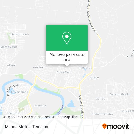 Manos Motos mapa