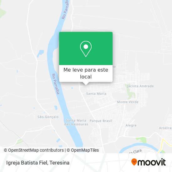 Igreja Batista Fiel mapa
