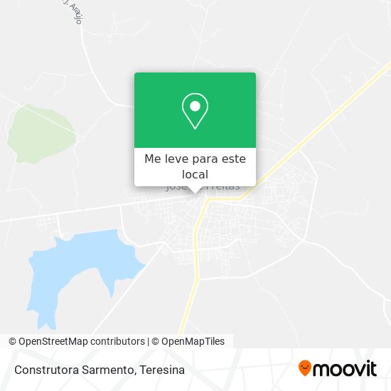 Construtora Sarmento mapa
