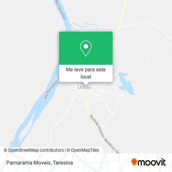 Parnarama Moveis mapa