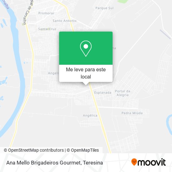 Ana Mello Brigadeiros Gourmet mapa