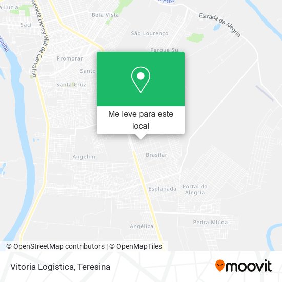 Vitoria Logistica mapa