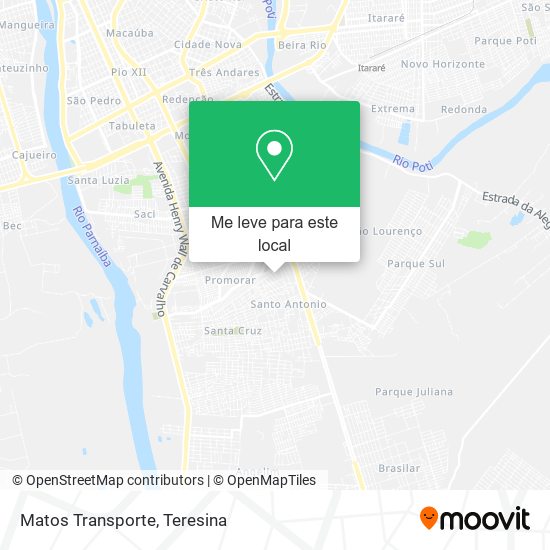 Matos Transporte mapa