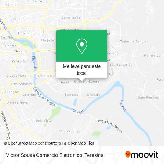 Victor Sousa Comercio Eletronico mapa