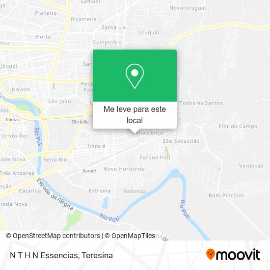 N T H N Essencias mapa