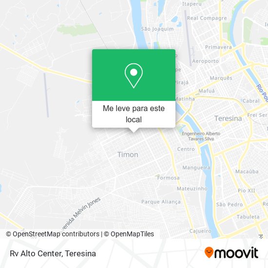 Rv Alto Center mapa