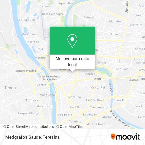 Medgrafos Saúde mapa