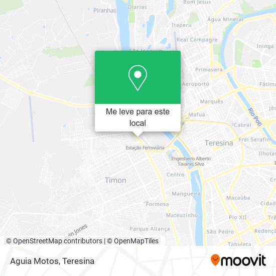 Aguia Motos mapa