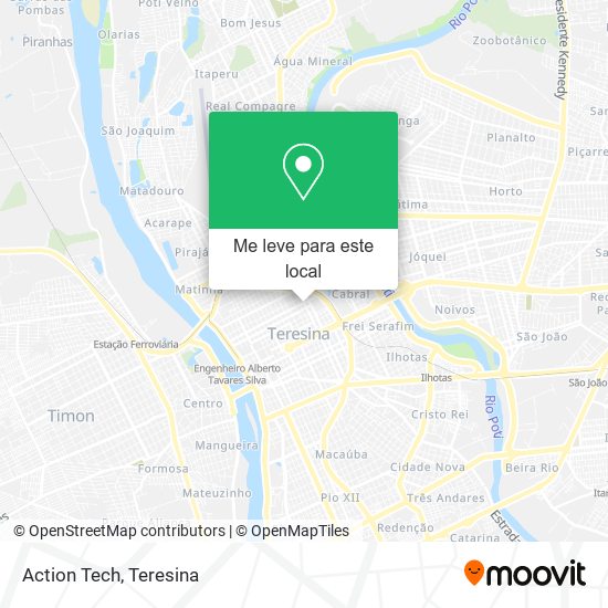 Action Tech mapa