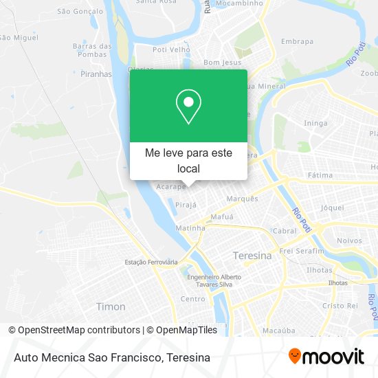 Auto Mecnica Sao Francisco mapa